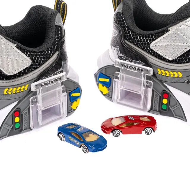 【SKECHERS】男童系列 男童鞋 運動鞋 SKECHERS GARAGE 車庫汽車 (402150LSLBK)