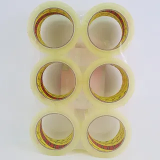 【3M】Scotch 大管芯OPP透明封箱膠帶/3036-6PK/48mmx82M/6捲/束