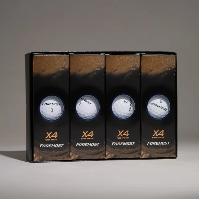 【Foremost】Pro-Tour X4 四層球 高爾夫球