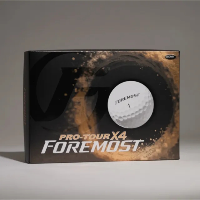 【Foremost】Pro-Tour X4 四層球 高爾夫球