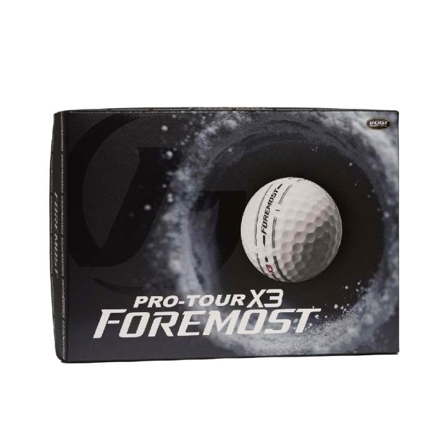 【Foremost】ProTourX3 三層球 高爾夫球