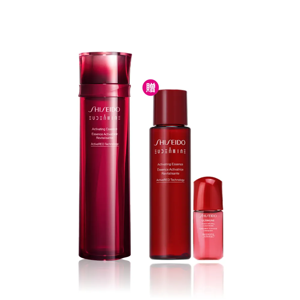 【SHISEIDO 資生堂國際櫃】紅色活酵超導奇蹟露 145mL(奇蹟露/化妝水/精華水/保濕)