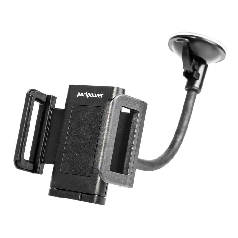 【peripower】MT-W14 30 cm 可彎式鋁管手機/平板支架 XL 加大夾具版(專用彎管支架)