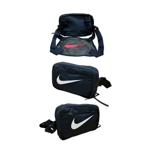 【NIKE 耐吉】Matthew M Williams x Nike 戰術機能胸前包 黑色 CZ5629-010