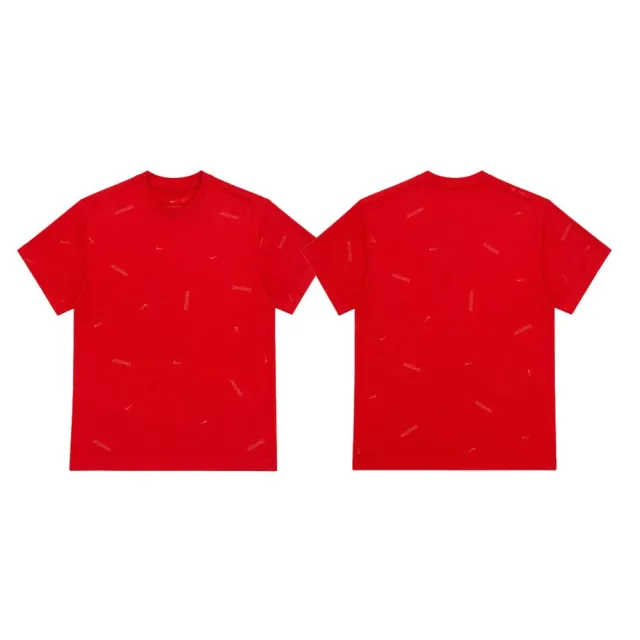 【NIKE 耐吉】Jacquemus x Nike Short Sleeve T-Shirt 重磅純棉短袖 深藍/紅/白 HF7112