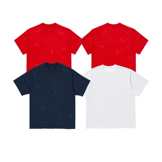 【NIKE 耐吉】Jacquemus x Nike Short Sleeve T-Shirt 重磅純棉短袖 深藍/紅/白 HF7112