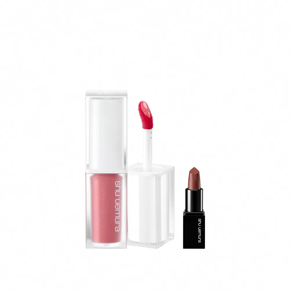 【Shu uemura 植村秀】官方直營 無色限透光嫩唇露(Shu uemura/小白管/水潤唇彩