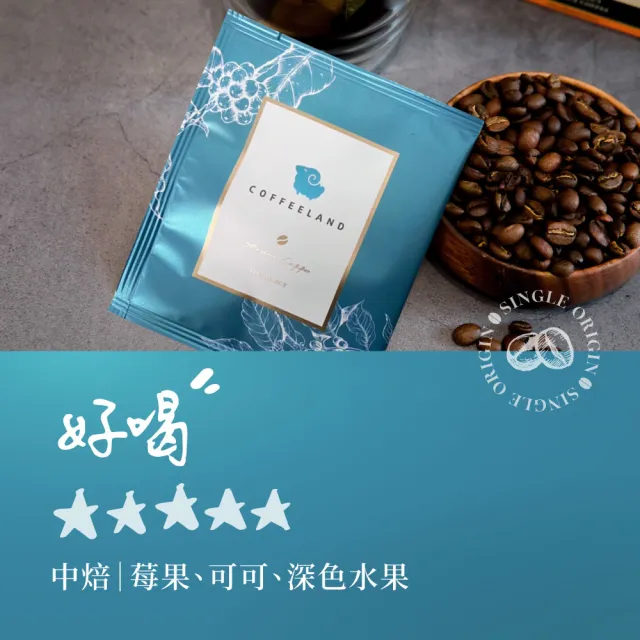 【COFFEELAND 極品莊園咖啡】嚴選極致果香大師莊園組 (好咖啡系列)