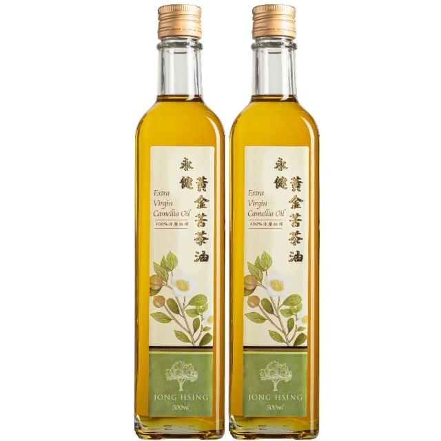 【Castelvetere 永健】特級初榨冷壓苦茶油500mlx2瓶(ω-9不飽和脂肪高達80%以上)