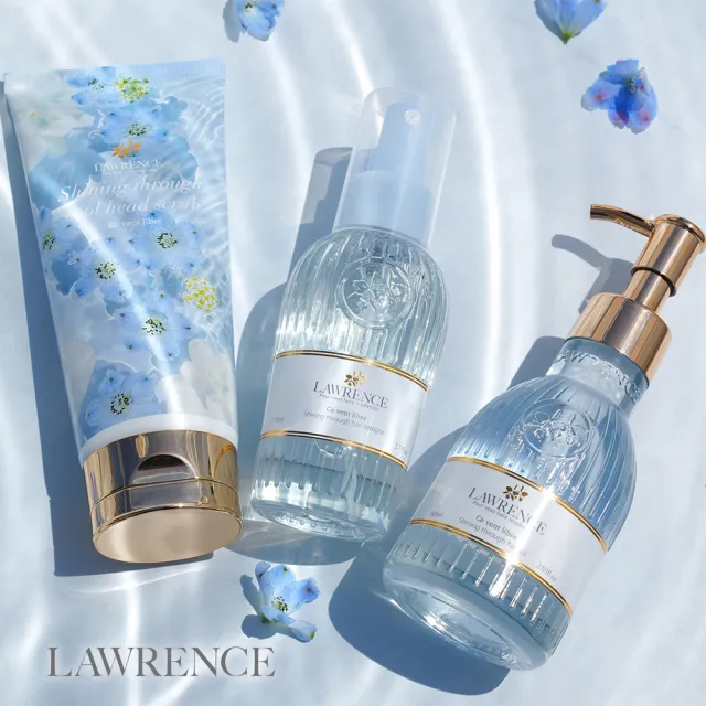【LAWRENCE 柔綸絲】悠藍閃耀滋養護髮精油60ml(專櫃公司貨)