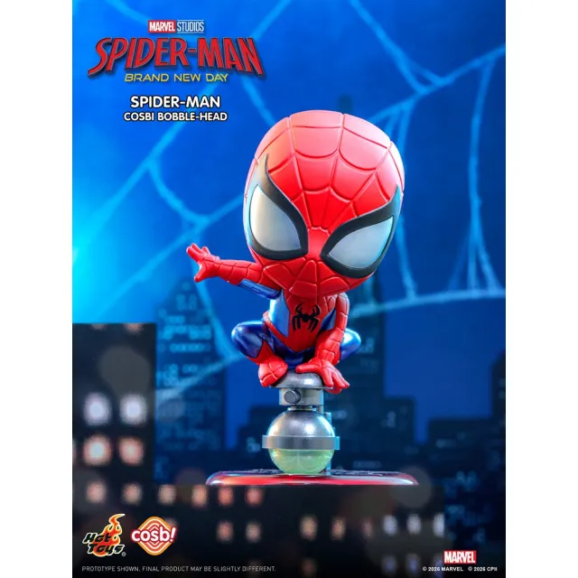 【Beast Kingdom 野獸國】蜘蛛人：重生日 Q版公仔 盲盒單入｜HOT TOYS CBX362