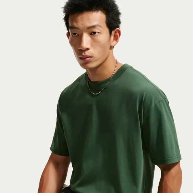【NIKE 耐吉】短袖上衣 男 T恤 寬鬆 AS U NSW TEE LSE SHRT BOXY ESS 綠 II3703-323(3S5019)