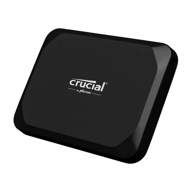 【Crucial 美光】快充磁吸線組★X9 1TB Type-C USB 3.2 Gen 2 外接式ssd固態硬碟+PD100W四合一編織快充線