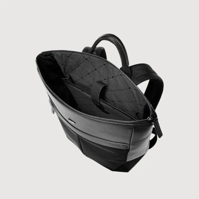 【BRAUN BUFFEL 德國小金牛】雷諾瓦-TW1 後背包-黑色(BF707-73-BK) 男包送禮推薦