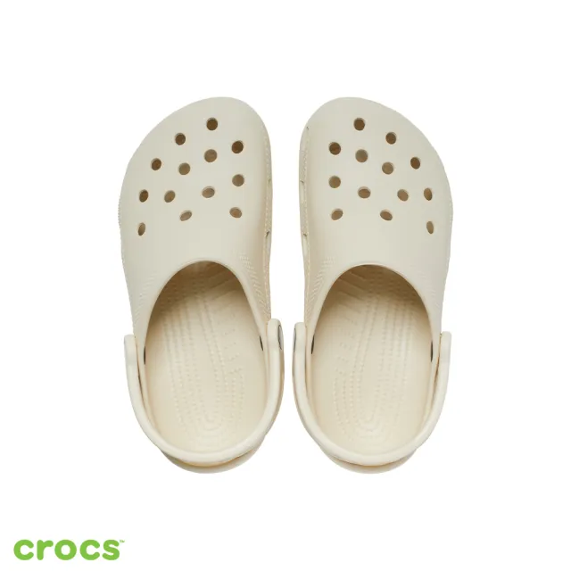 【Crocs】中性鞋 經典克駱格 洞洞鞋 骨白色(10001-2Y2)