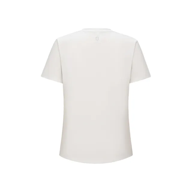 【K-SWISS】運動短袖 TSHIRTKC7532WCTS13 T恤 圓領 女款 米白色 1912464-115