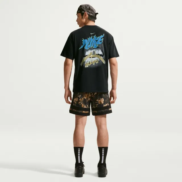 【NIKE 耐吉】AS M NK SS MAX 90 STREET TEE 男 短袖上衣 運動 休閒 落肩 寬鬆 黑(IW1201010)
