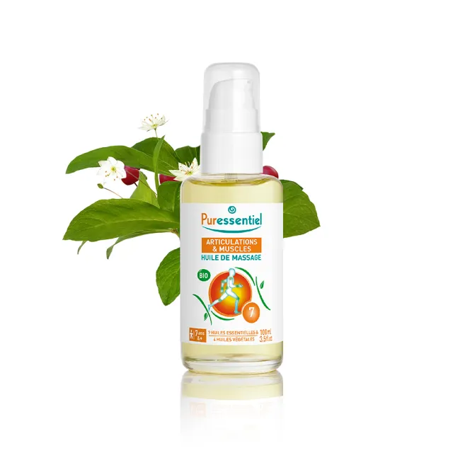 【Puressentiel 璞萃】E°7 深層舒暢 運動調理按摩油 100ml