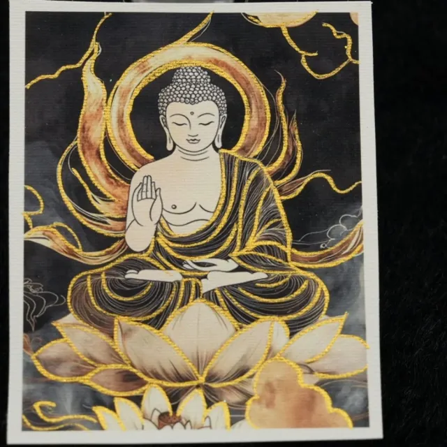 【藏古祥館】阿彌陀佛唐卡PC05 (阿彌陀佛 唐卡 平安 吉祥)