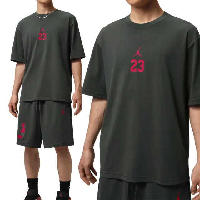 【NIKE 耐吉】As M J Street 85 Ss Crew 短袖 男款 碳黑色 喬丹 運動 休閒 IW2015-015
