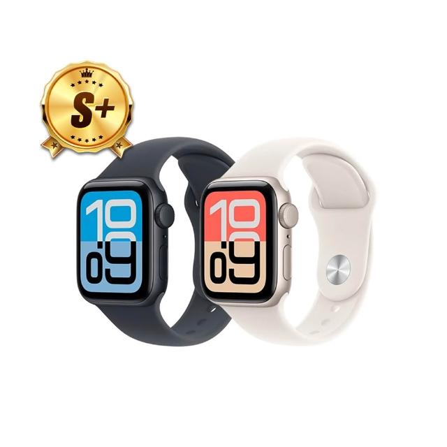 【Apple】S+級福利品 Apple Watch SE3 GPS 44mm(鋁金屬錶殼搭配運動型錶帶)