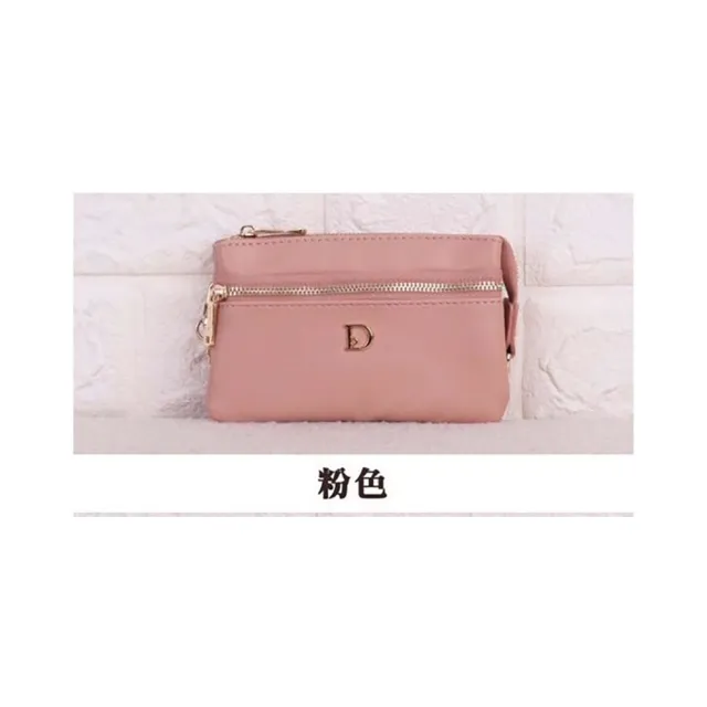 【SNOW.bagshop】雙11 零錢包 手挽包 多隔層 大容量 主袋+外袋共五層 防水尼龍布