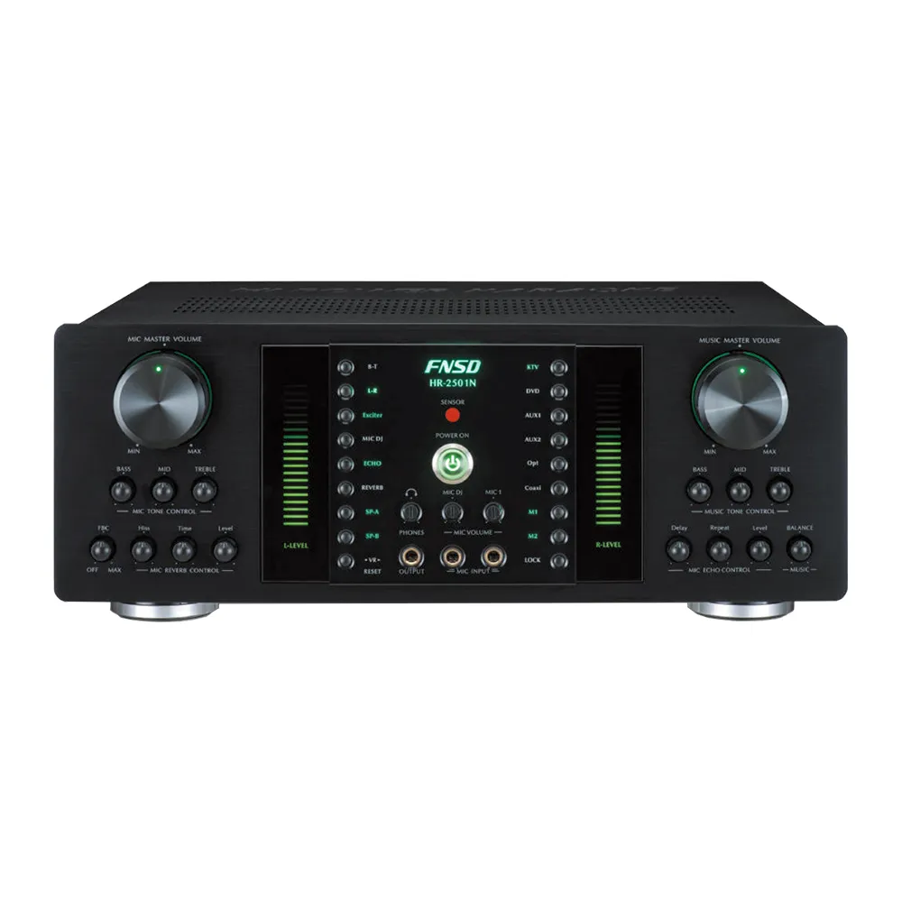 【FNSD 華成】大功率數位迴音/殘響效果綜合擴大機(HR-2501N)