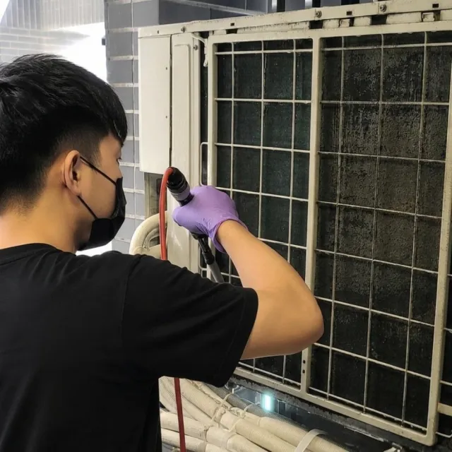 光合冷研｜8/6偷殺!分離式冷氣機乾冰清洗保養★贈室外機安全清洗(洗後提供一個月保固)
