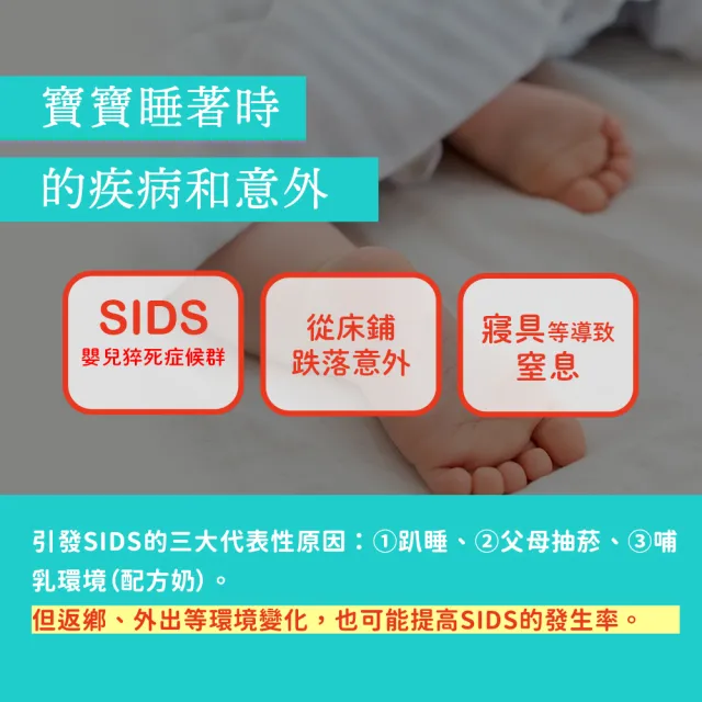 【BabySmile】日本官方直營 E-202 嬰兒體動感測器 20秒精準偵測 零鏡頭隱私保護