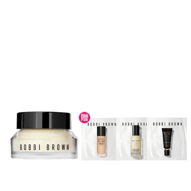 【Bobbi Brown 芭比波朗】維他命乳霜15ml入門組(維他命超完美乳霜15ml/旅遊保養)
