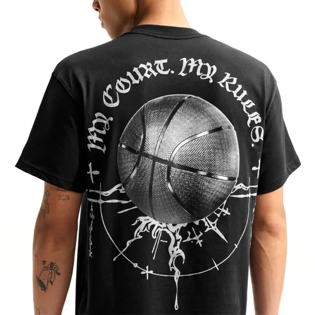 【NIKE 耐吉】As M Nk Tee M90 Summit Court 短袖 男款 黑色 運動 休閒 IM5055-010