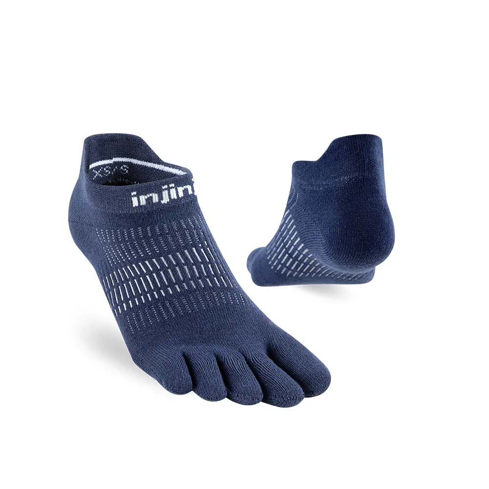 【Injinji】女 Run輕量吸排五趾隱形襪NX[海軍藍]WAA90(輕量款.五趾襪.隱形襪.慢跑襪.女襪)