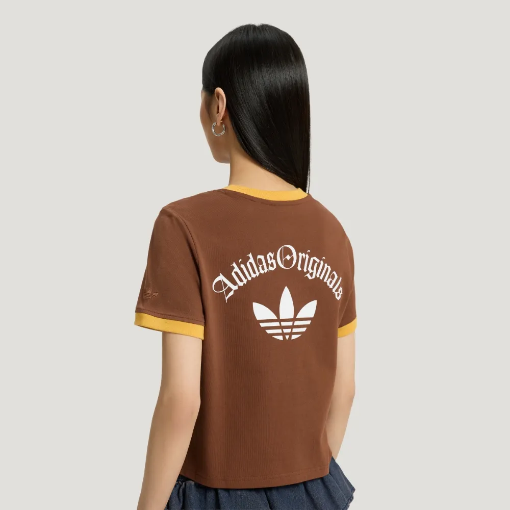 【adidas 愛迪達】短袖上衣 T恤 女 - Originals KT3061