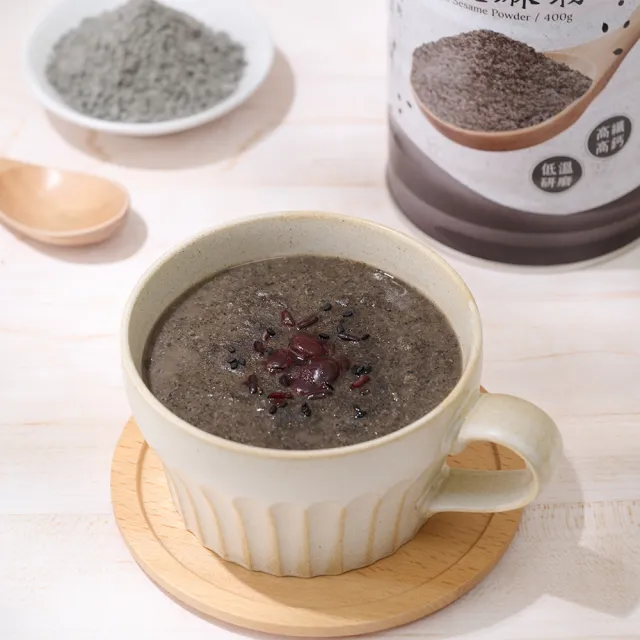 【GENG YUAN 耕沅】94粗咀嚼系黑芝麻粉-400g罐裝X1+200g袋裝X3(黑芝麻粉、咀嚼系、高鈣)