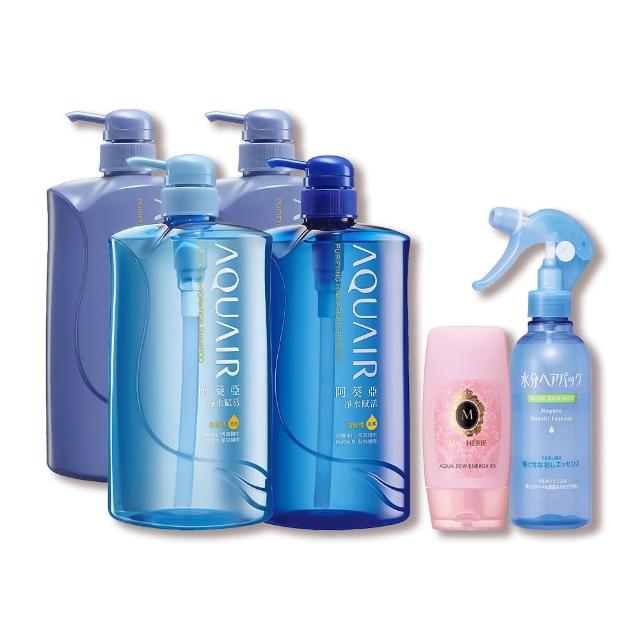 【阿葵亞】重量版 淨水賦活 洗髮/潤髮 1000ml x4入(網路獨家)