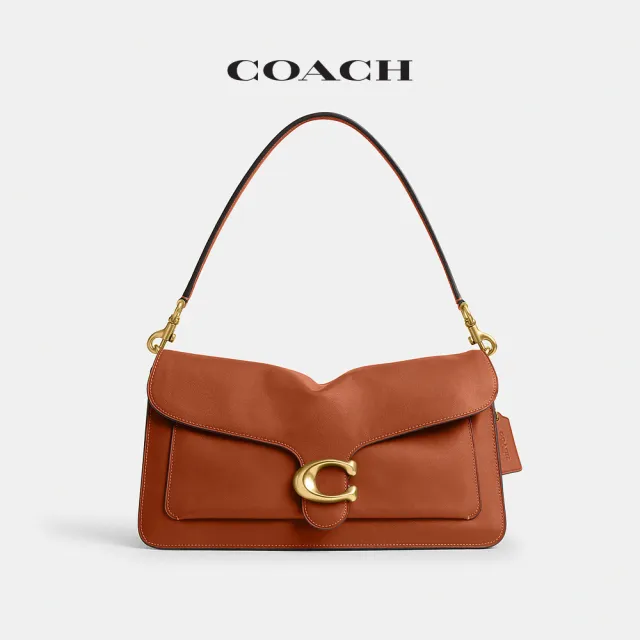 【COACH】蔻馳官方直營 TABBY 36號單肩包-B4/琥珀棕色(CEM11)