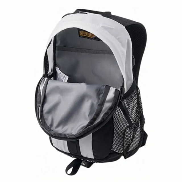 【The North Face】北臉 小後背包 運動包 書包 旅行小包 防潑水 HOT SHOT MINI 白灰 NF0A8GJJLA9