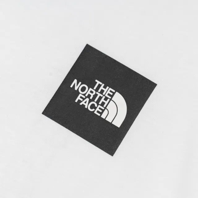 【The North Face】北臉 短袖上衣 男 寬鬆版型 白 NF0A8GVZFN4