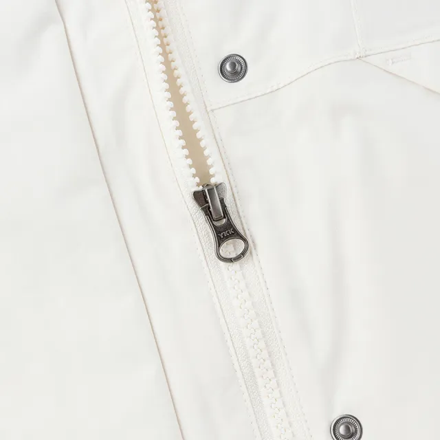 【The North Face】北臉 外套 女 運動連帽外套 防潑水 衝鋒衣 W REIGN ON 2.0 JACKET 米白 NF0A8J6YQLI