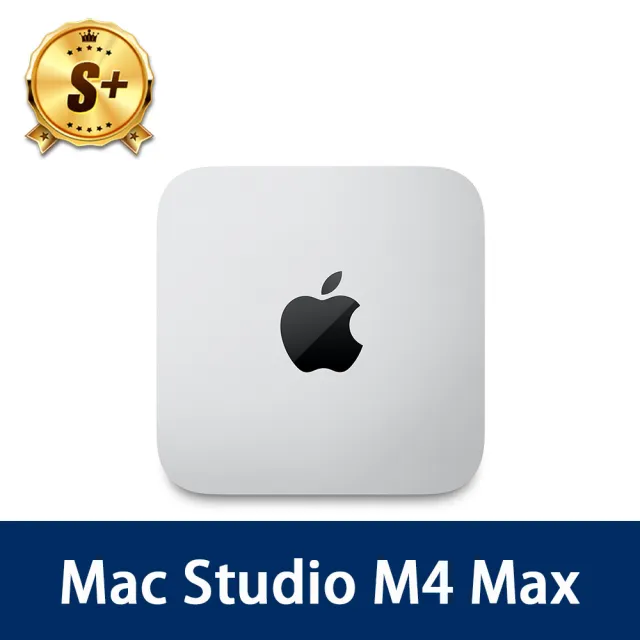 【Apple】S+級福利品 Mac Studio M4 Max 14 核心CPU 與 32 核心GPU 36G 512GB SSD(原廠保固中)
