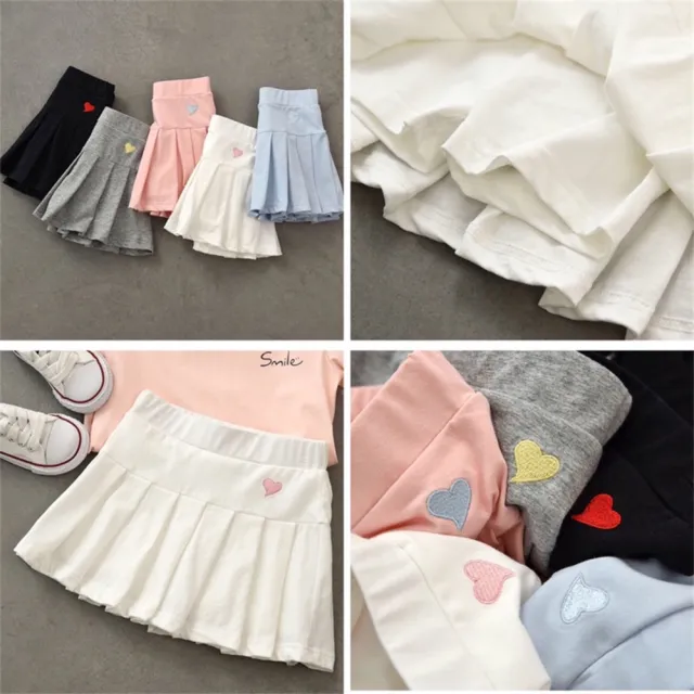 【安朵童舖】現貨韓版兒童女童夏季百搭皺褶裙褲女寶安全褲半身裙休閒短裙褲(026)