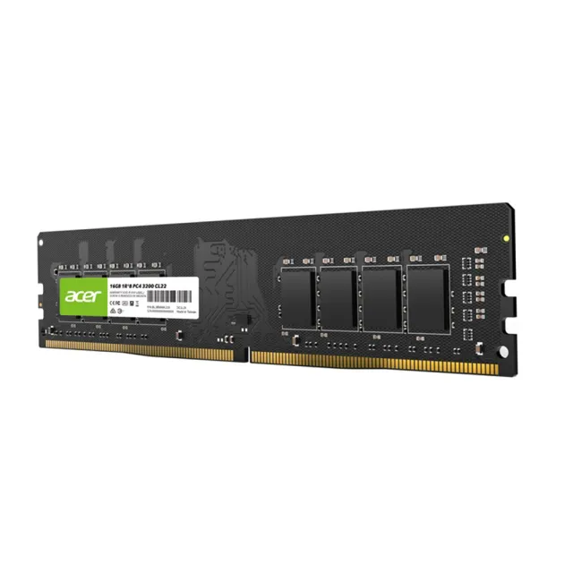【Acer 宏碁】Acer 宏碁DDR4 3200 16GB 桌上型記憶體記憶體
