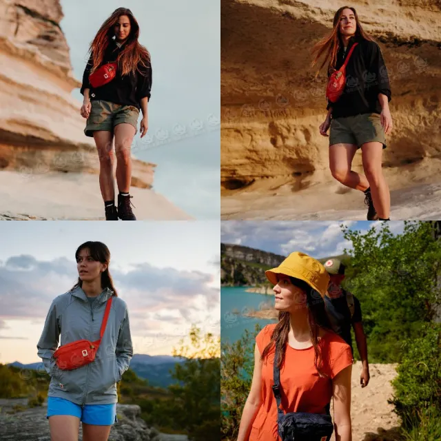 【Fjallraven】雙11 High Coast Hip Pack腰包1.5L《黑莓》F23223/小背包/斜背包