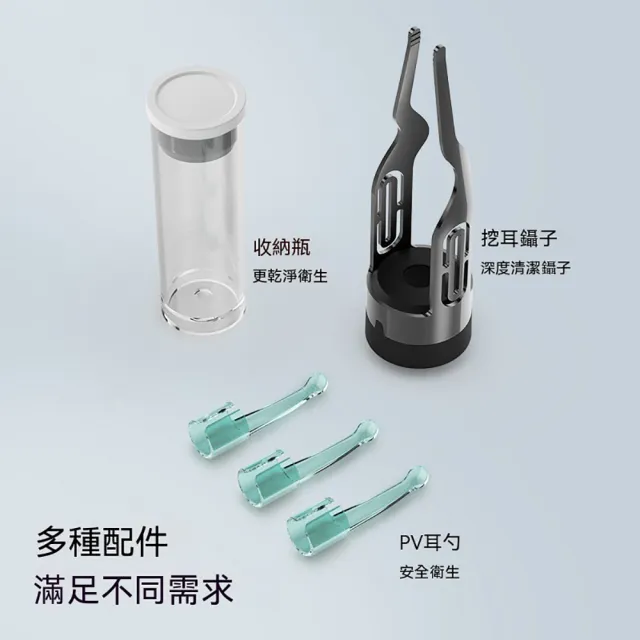 【ELAINE】兒童可視挖耳勺 智能高清可視掏耳棒 發光掏耳朵挖耳勺 可視耳道 軟頭兒童挖耳器 NK3A-JZ