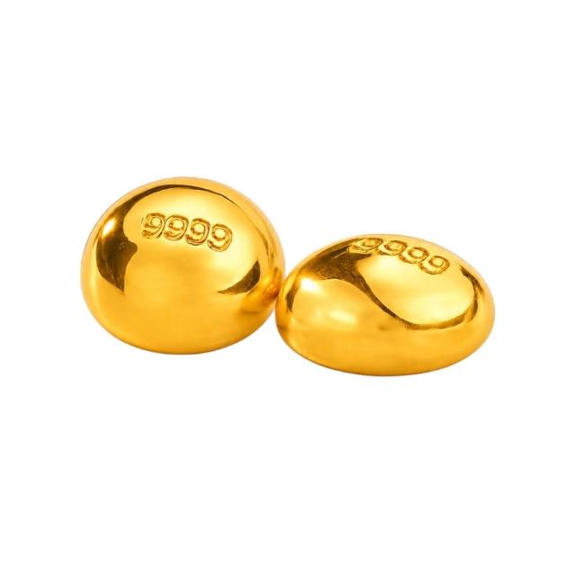 【福西珠寶】黃金金豆 黃金小金豆子 0.15錢*1入組 (金重0.15錢正負0.01錢)