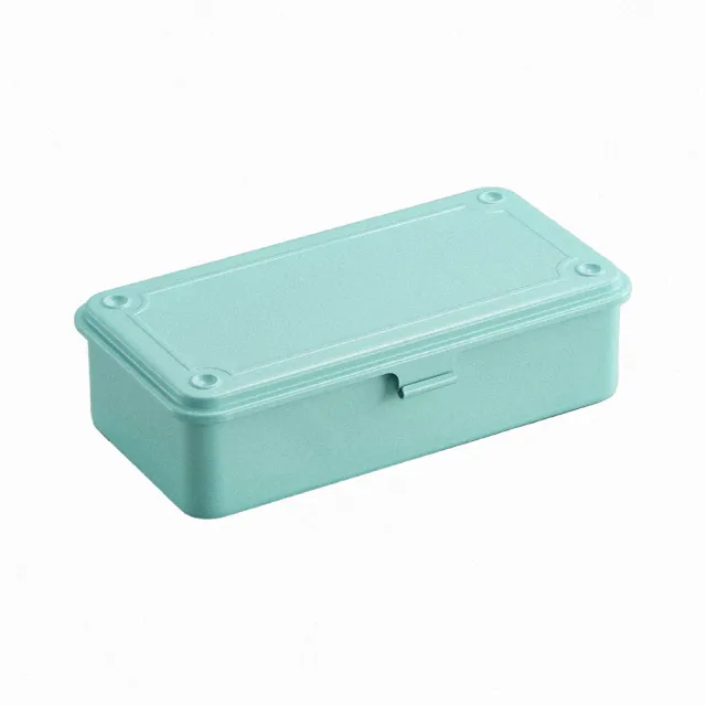 【TOYO】方型鋼製單層收納盒T-190(8色 台灣公司貨)