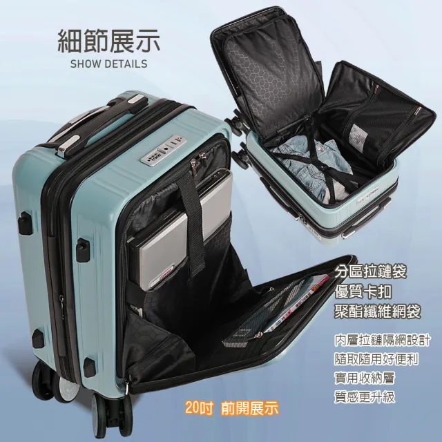 【LYNX】美國山貓 20吋第二代雙開登機箱(70mm避震煞車雙排輪、防爆拉鏈、TSA海關鎖、可加大)