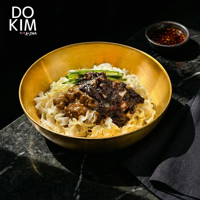 【DO KIM】黑白大廚金度潤拌麵 4包入/袋(紫蘇油/韓式雙醬)