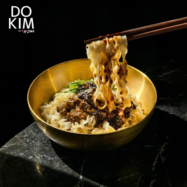 【DO KIM】黑白大廚金度潤拌麵 4包入/袋(紫蘇油/韓式雙醬)