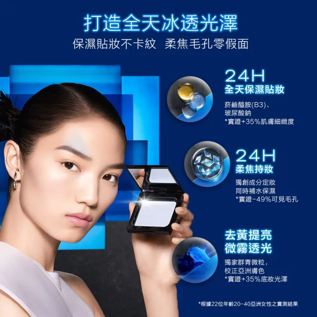 【Shu uemura 植村秀】官方直營 無極限精華持久光粉餅(Shu uemura/新品上市)